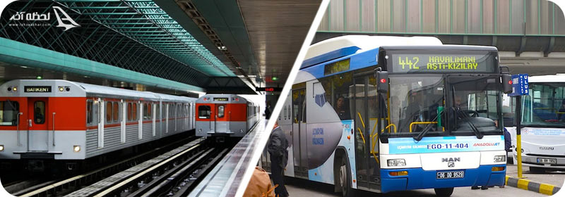 اتوبوس و قطار آنکارا
