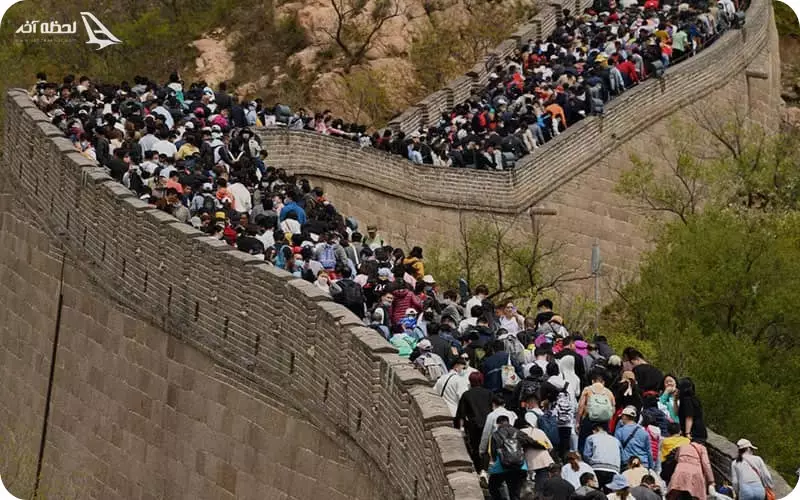 ارتفاع دیوار چین