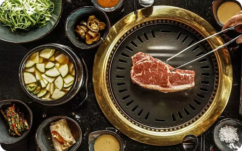 رستوران باربیکیو کره ای در تهران