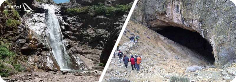 غار لوخمیر و آبشار کفترلو لواسان