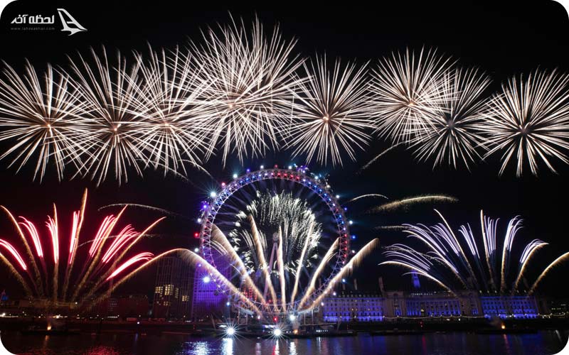 جشن سال نو میلادی در دبی