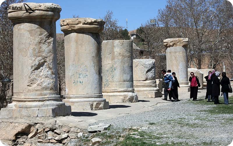 معماری معبد آناهیتا