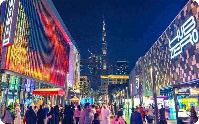 شهر پیاده روی دبی