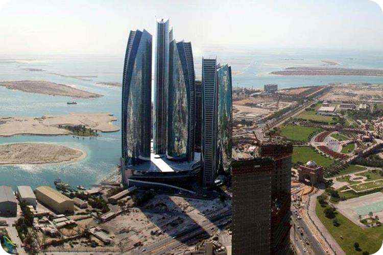 برج های اتحاد در ابوظبی