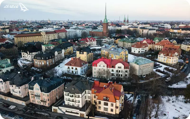 بافت ساختمان های فنلاند