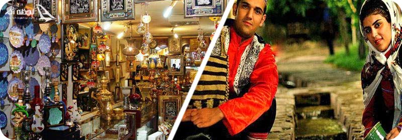 بازارچه سنتی و عکاسخانه شاندیز