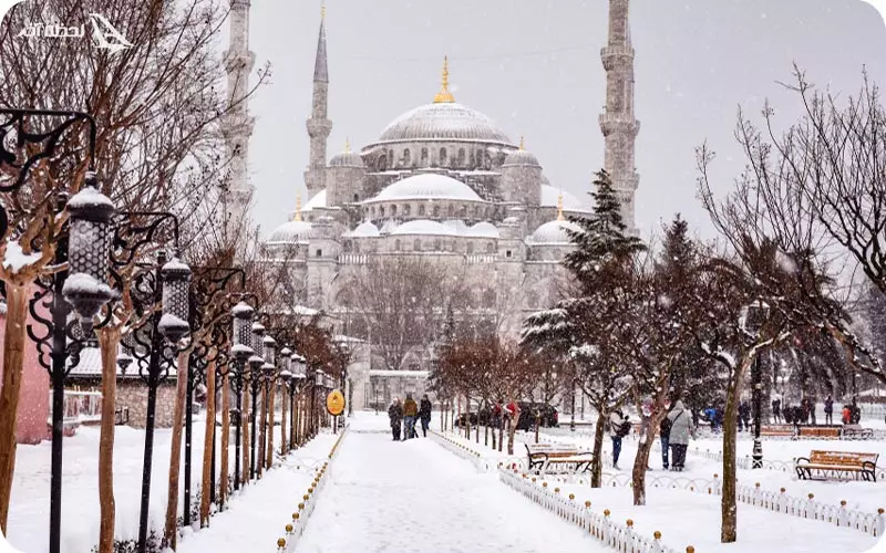 استانبول در زمستان