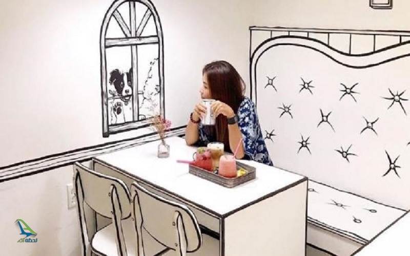 کافه دو بعدی