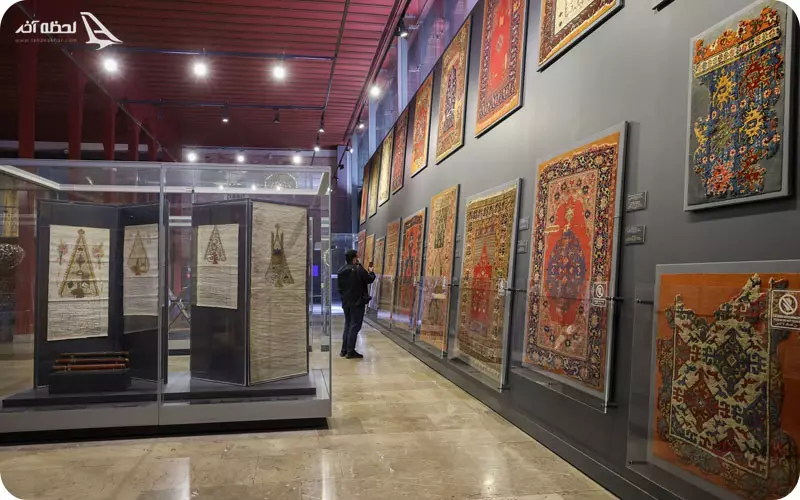 بخش‌ های موزه فرش در استانبو