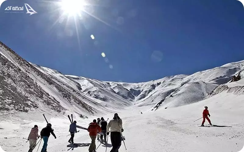 بازدید از پیست اسکی شیرباد