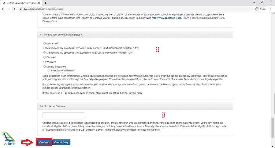 آموزش تصویری ثبت نام لاتاری