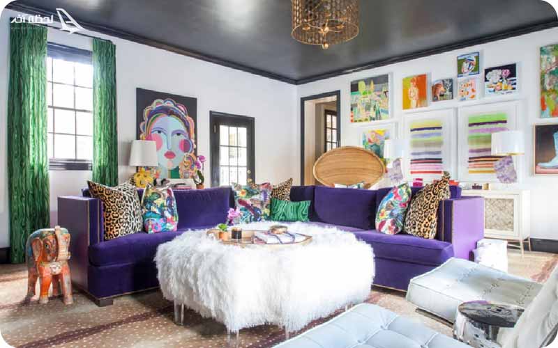 ست کردن رنگ وری پری در دکوراسیون خانه