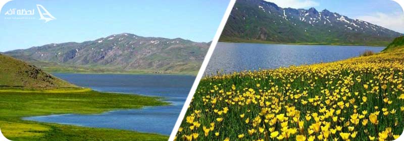 دریاچه نئور از جاذبه های دیدنی اردبیل