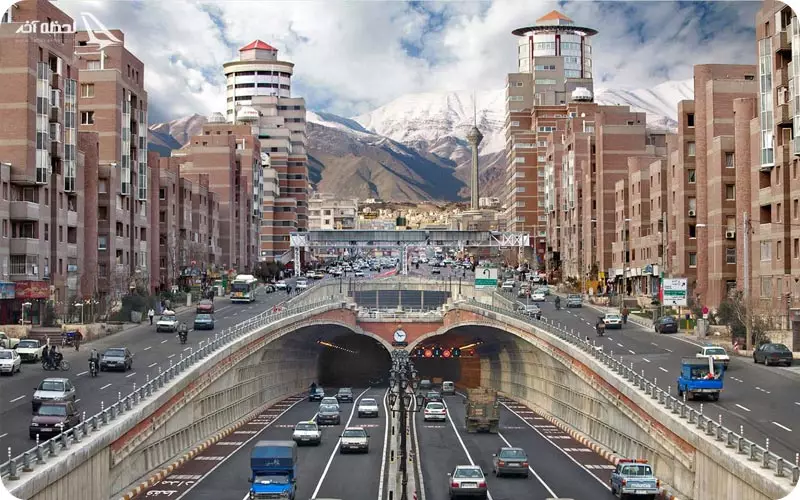 زیباترین خیابان های تهران
