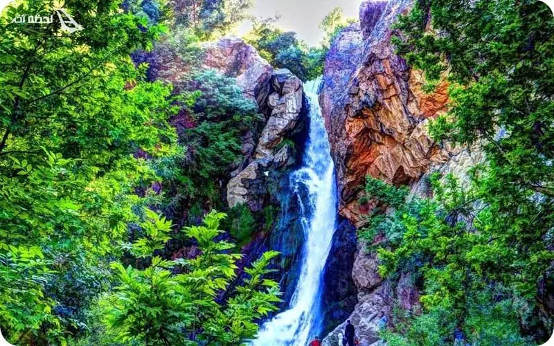 اقامت در آبشار شلماش