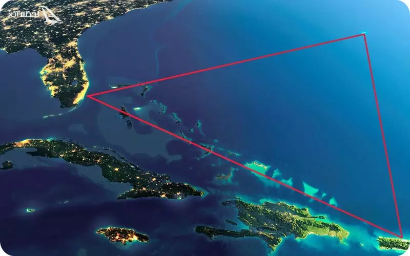 موقعیت مکانی مثلث برمودا
