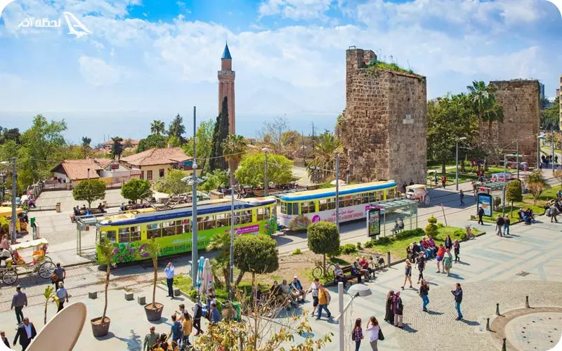 آدرس مسجد ییولی مناره آنتالیا