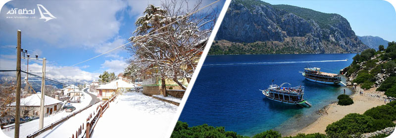 بهترین زمان سفر به آنتالیا