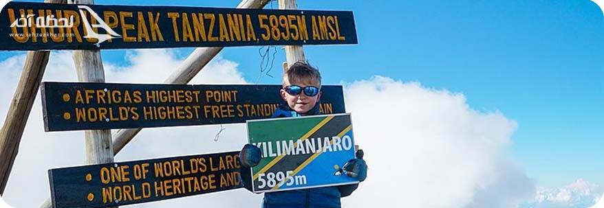 قله کلیمانجارو در آفریقا