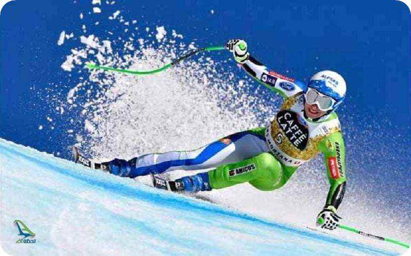 اسکی روی برف