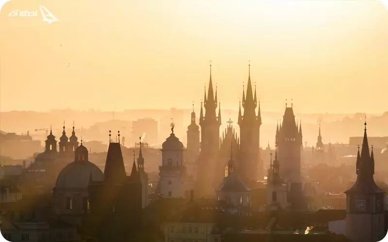 غروب پراگ