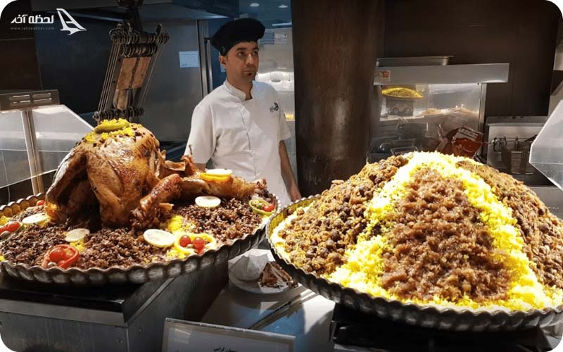 آشپزخونه رستوران هفت خوان شیراز