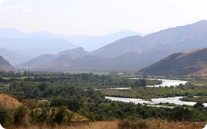 مسیر رود ارس