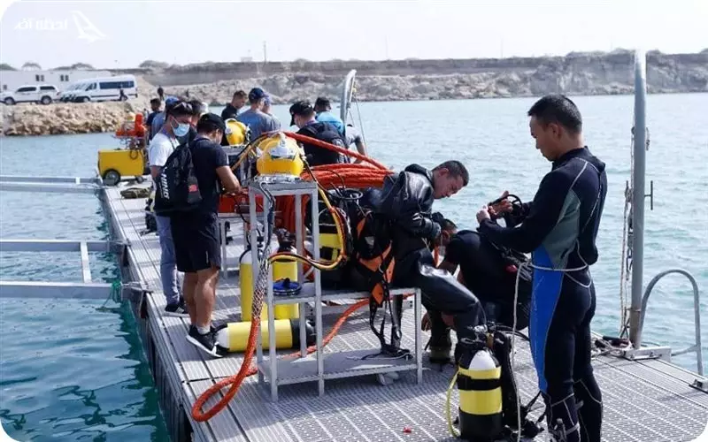 غواصی در جزیره قشم