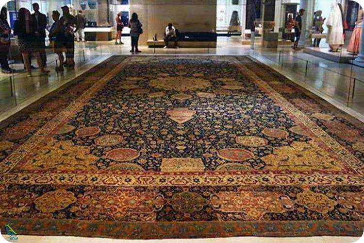 قالی اردبیل در موزه ویکتوریا و آلبرت