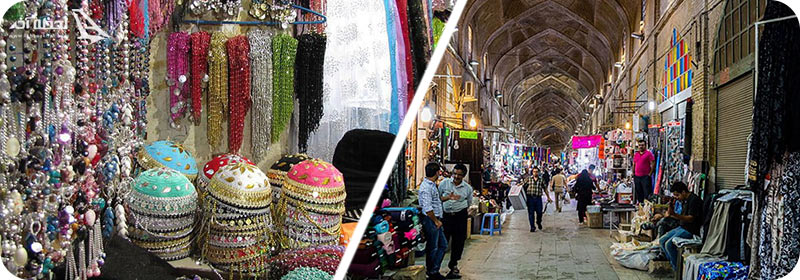 بازار رضا مشهد زنده