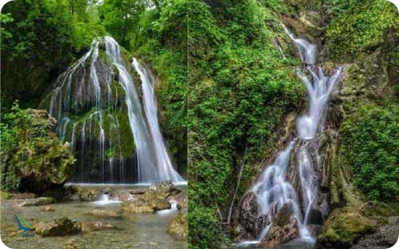 تنهای آبشار خزه ای ایران