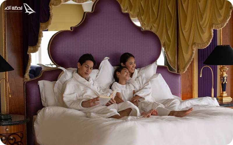 سوئیت های فمیلی بلند ترین برج جهان