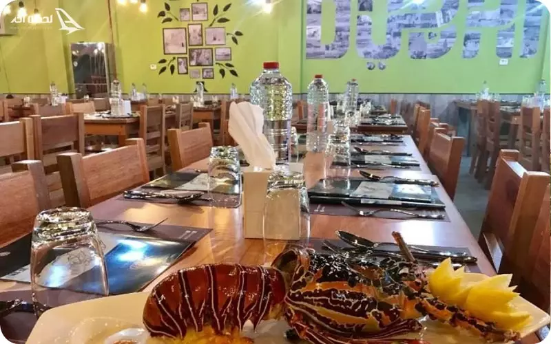 غذاهای رستوران فیش هات