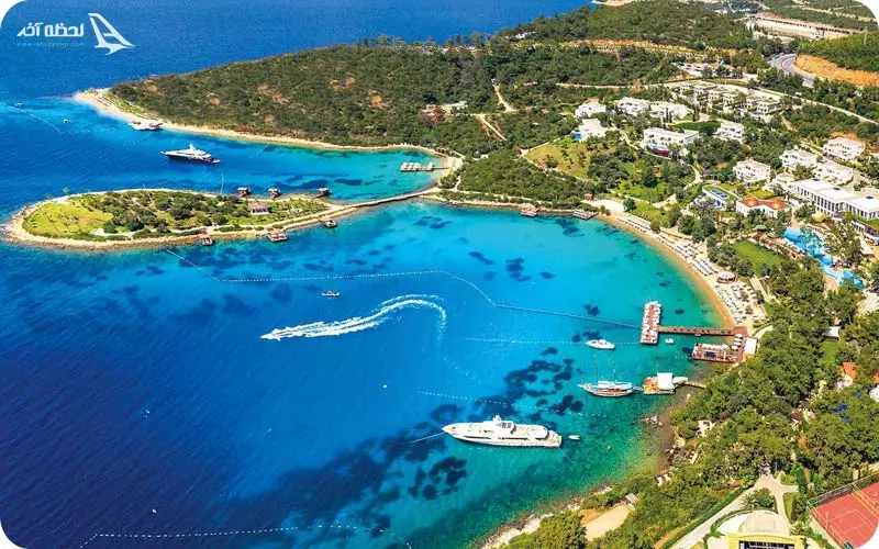 شهر ساحلی بدروم ترکیه