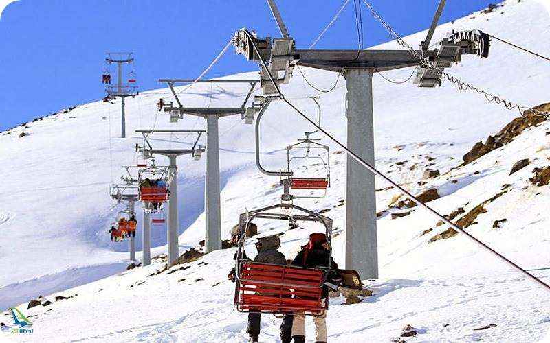 پیست اسکی تاریک دره