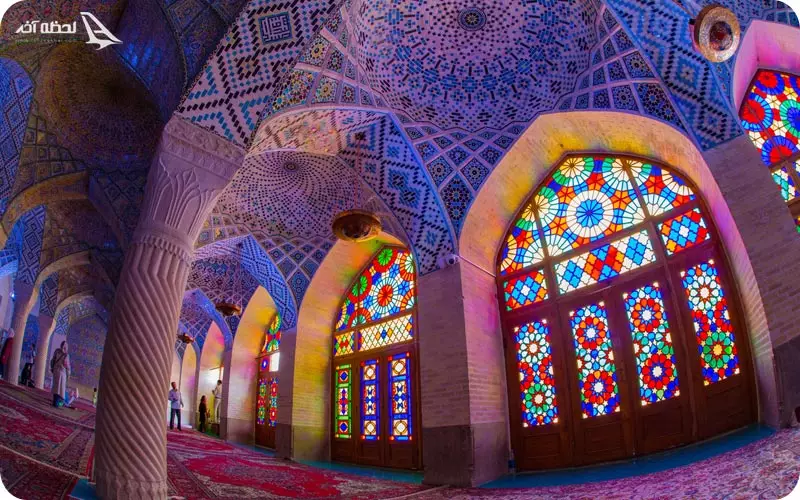 بخش های مختلف حرم حضرت شاهچراغ