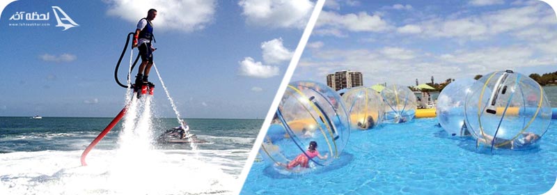 تفریحات آبی در جزیره کیش