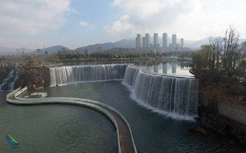 آبشار مصتوعی در چین