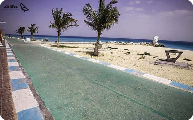 مسیر پیاده روی ساحل سیمرغ