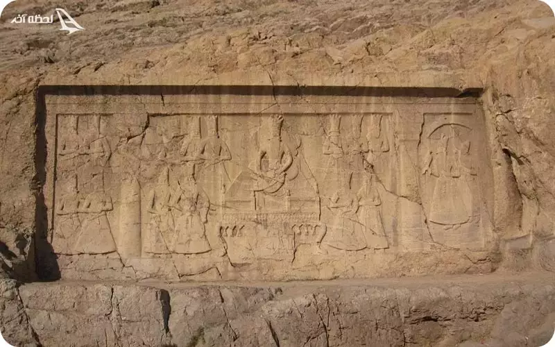 کتیبه گردنه عسلک طالقان