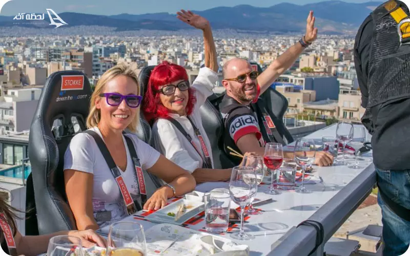 امنیت و ایمنی رستوران دینر این د اسکای دبی چگونه است؟