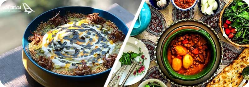 غذاهای معروف ورکانه