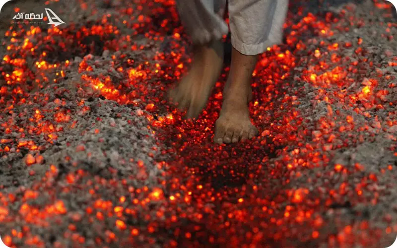 راه رفتن در میان آتش در تامیل نادو