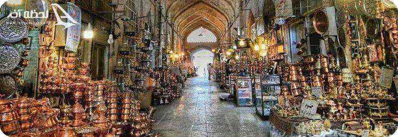 بازار مسگری بازار خان یزد