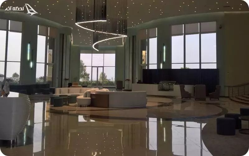 نمای داخلی برح دوقلو