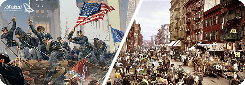 جنگ و استقلال و مهاجرت اروپایی ها به آمریکا