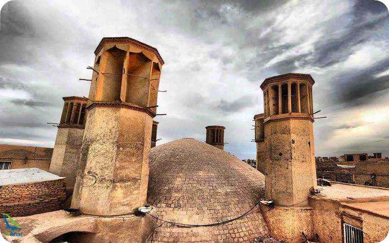 آب انبار شش بادگیر