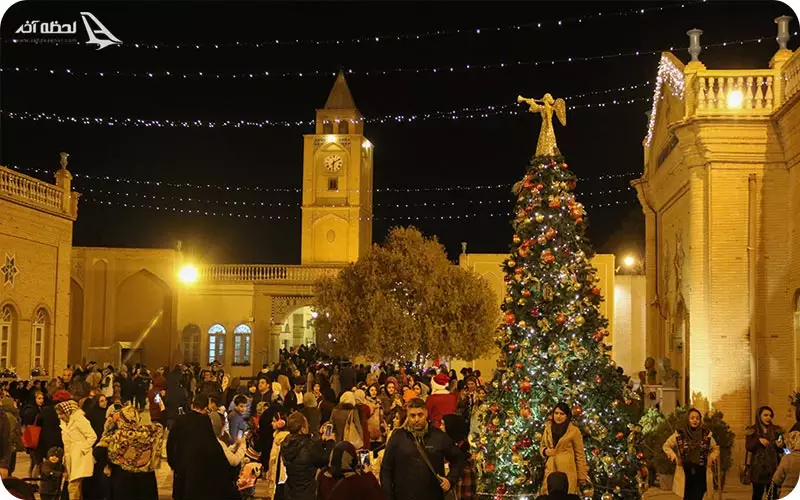 کریسمس در کلیسای وانک اصفهان