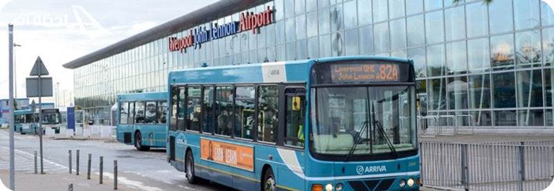 اتوبوس های فرودگاه جان لنون 