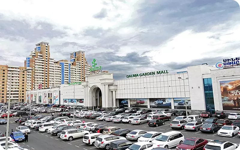 پارکینگ مرکز خرید دالما گاردن